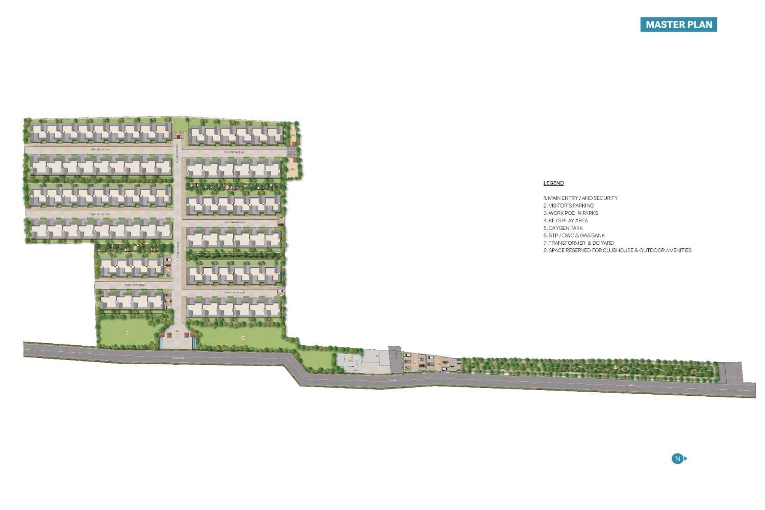 SOBHA Oakshire Master Plan SOBHA Oakshire Master Plan
